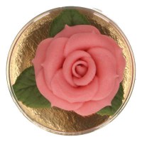 marcipánová-ruža-veľká-s-listami-pink